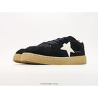 Ball Star Dark Blue Suede White Leather Star Dark Blue Heel Tab