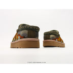 Tasman Slipper Palace Burnt Olive Camo