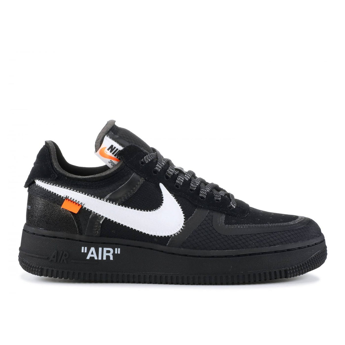 Force 1 Low Off-White Black White