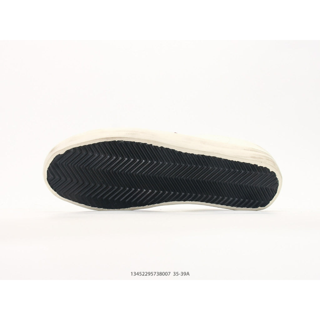 Super-Star Sabot With Pink Glitter Star And Suede Toe
