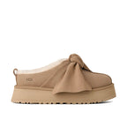 Platform Slip-On Bow Slipper Sand (W)