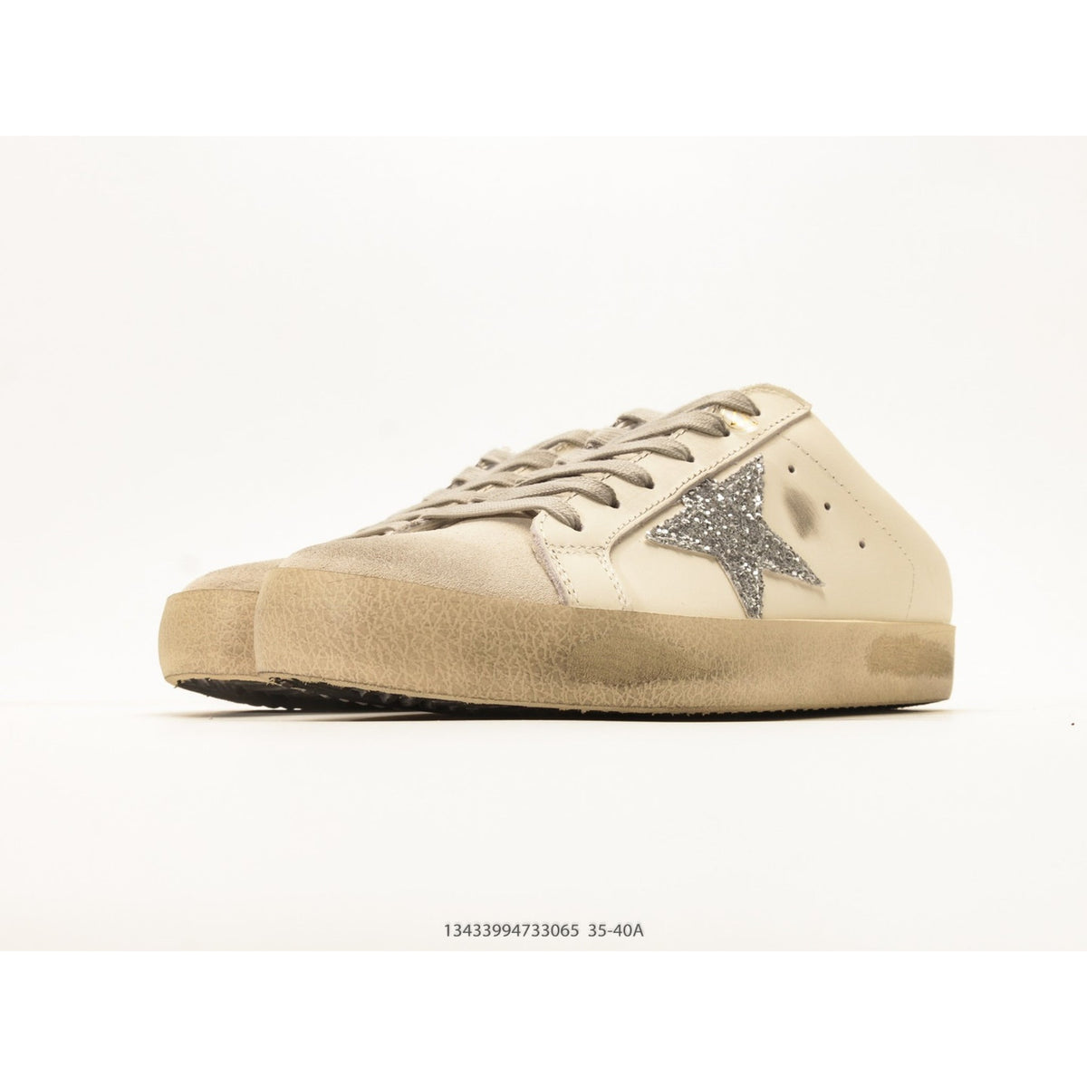 Super-Star Sabot Silver Glitter Star