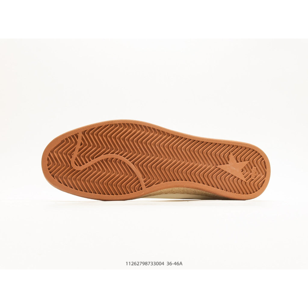 Ball Star Beige And White Leather Sneakers