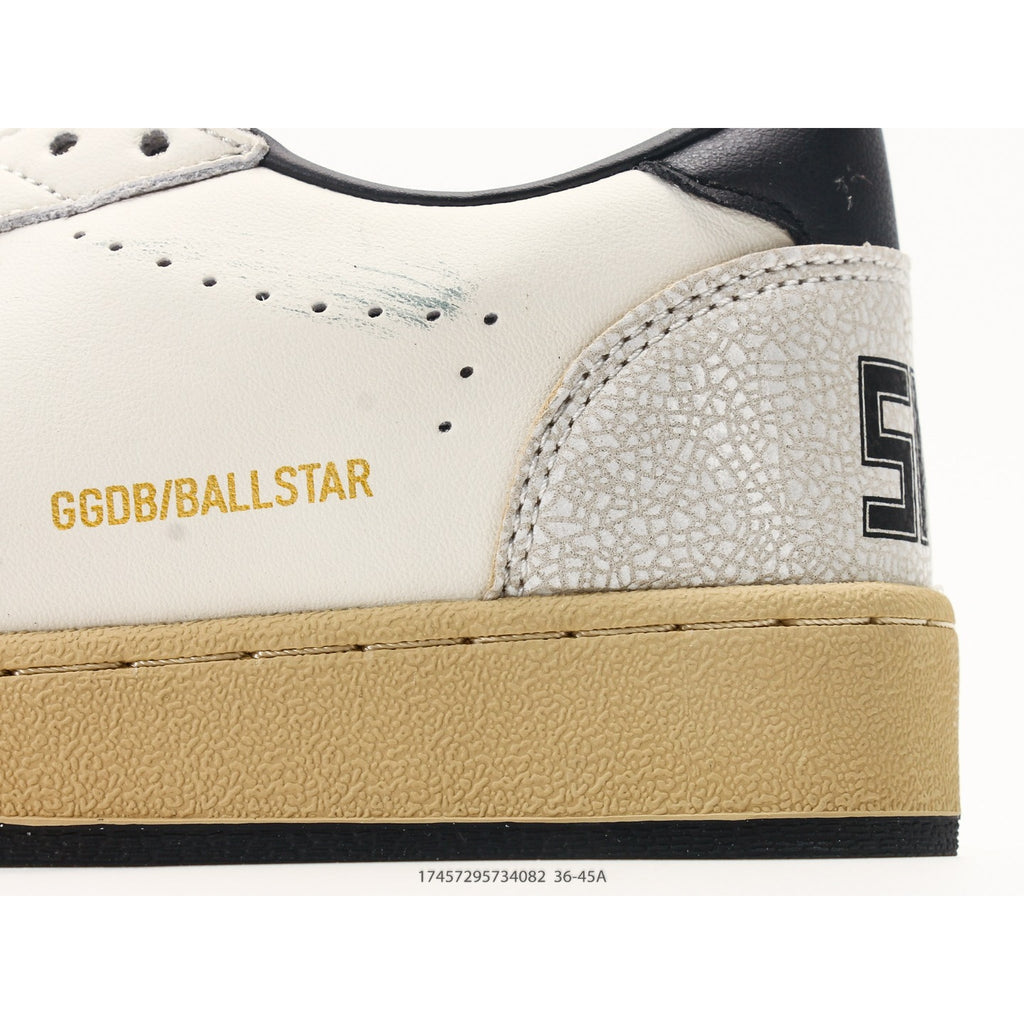 Ball Star Leather With Black Star Sneakers