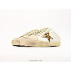 Super Star Sabot Low-Top Leather Sneakers