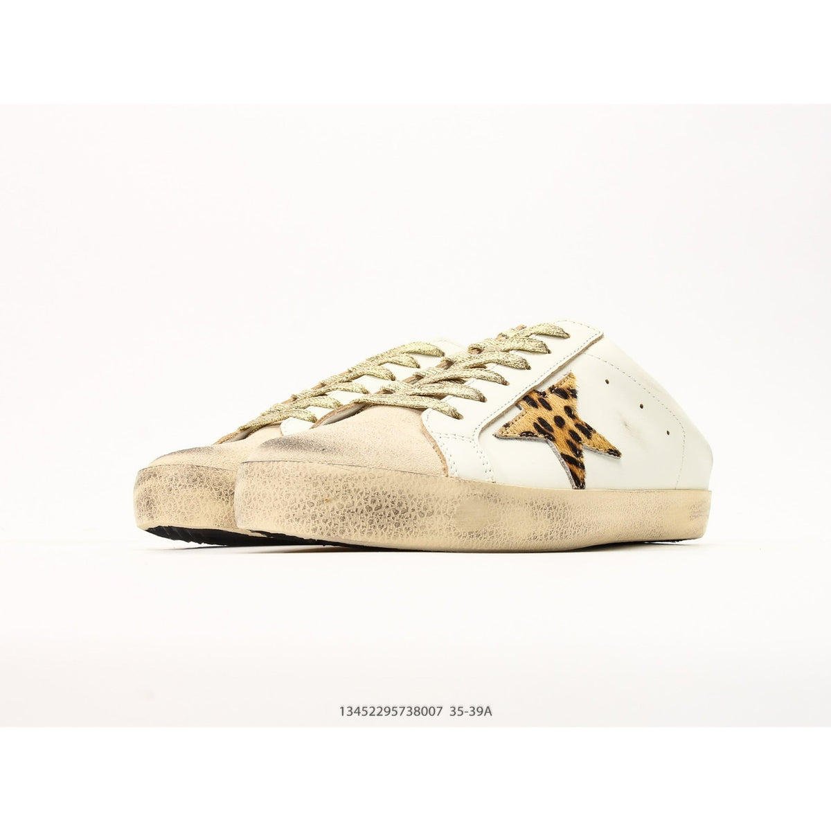 Super Star Sabot Low-Top Leather Sneakers