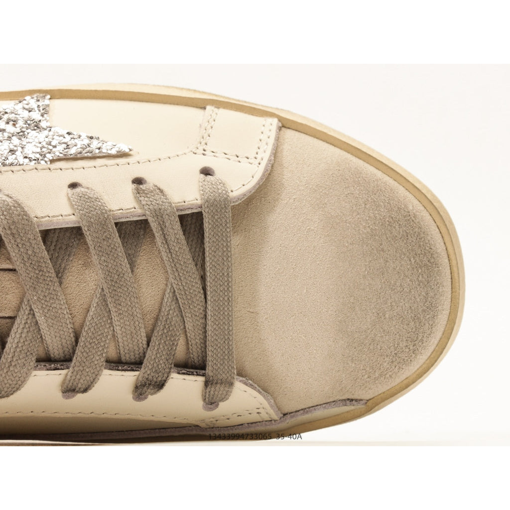 Super-Star Sabot Silver Glitter Star