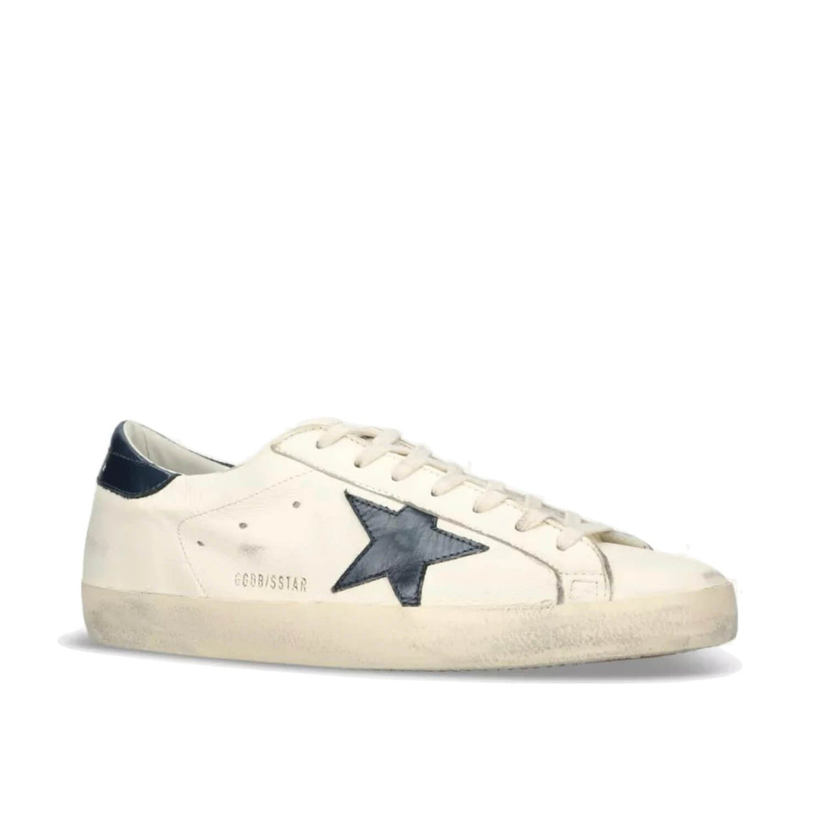 Super-Star Navy Star Heel Tab