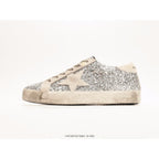 Super-Star Silver Glitter Ice Gray