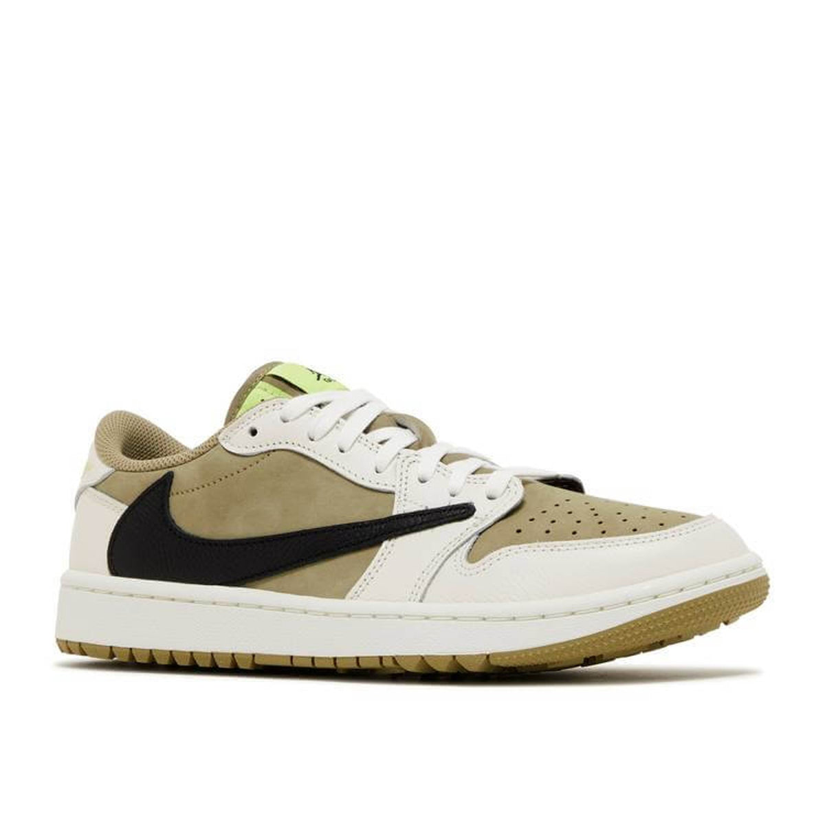 Jordan 1 Retro Low Golf Travis Scott Neutral Olive