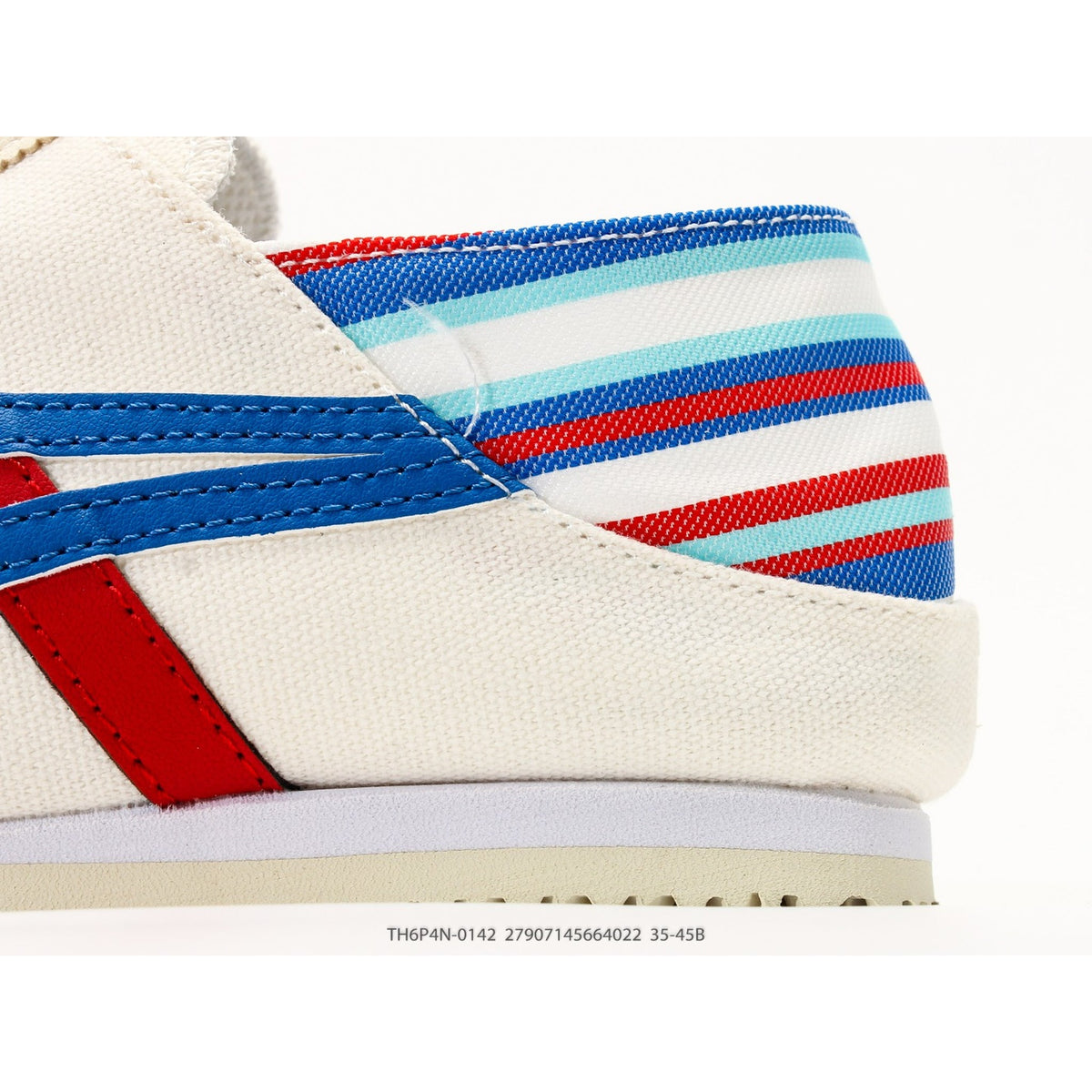 Mexico 66 Slip-On White Blue Red