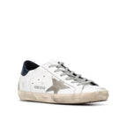 Super-Star Silver Star Navy Heel Tab