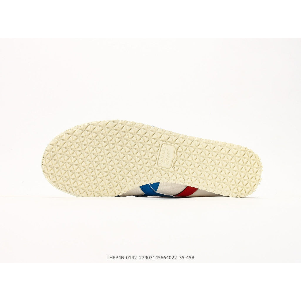 Mexico 66 Slip-On White Blue Red
