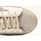 Super-Star With Silver Star And Brown Glitter Heel