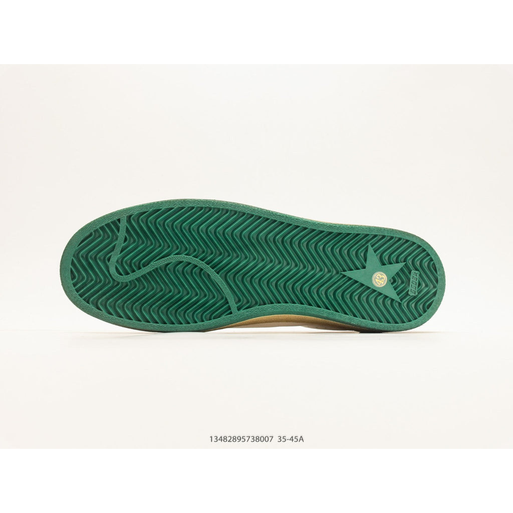 Ball Star Wishes In White Nappa Leather With Green Leather