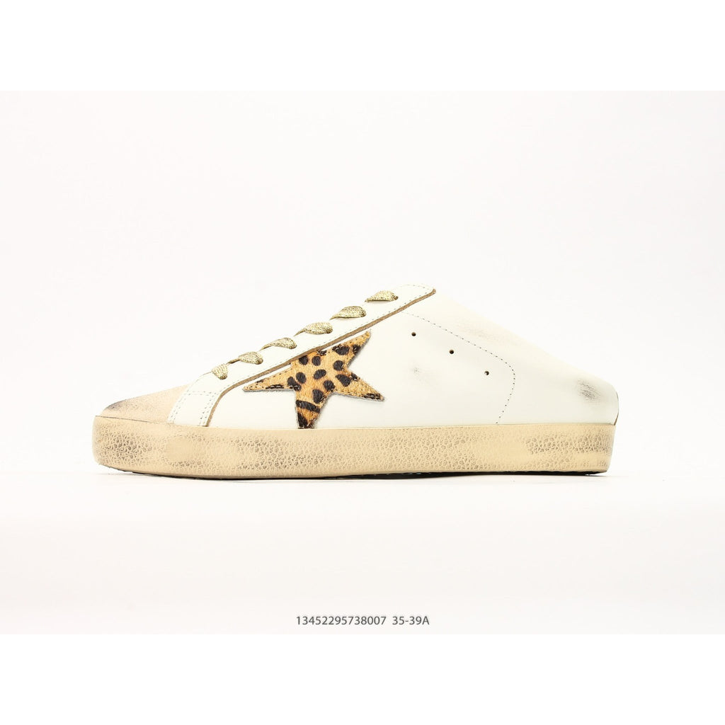 Super Star Sabot Low-Top Leather Sneakers