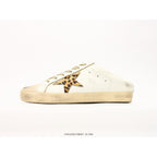 Super Star Sabot Low-Top Leather Sneakers