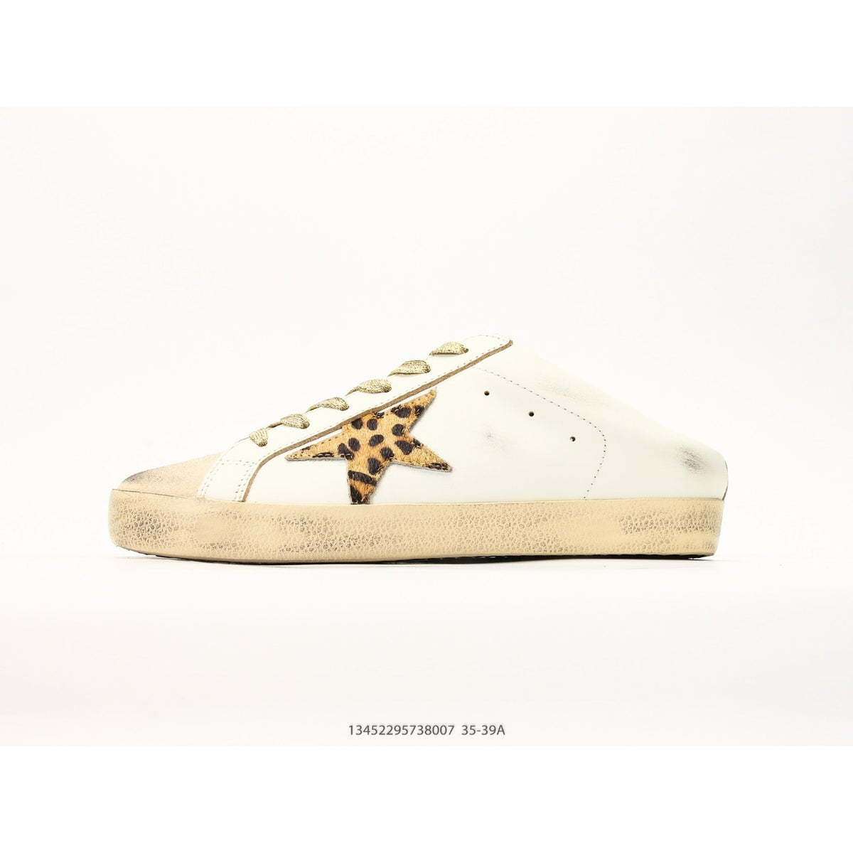 Super Star Sabot Low-Top Leather Sneakers