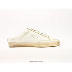 Super Star Sabot Low-Top Leather Sneakers