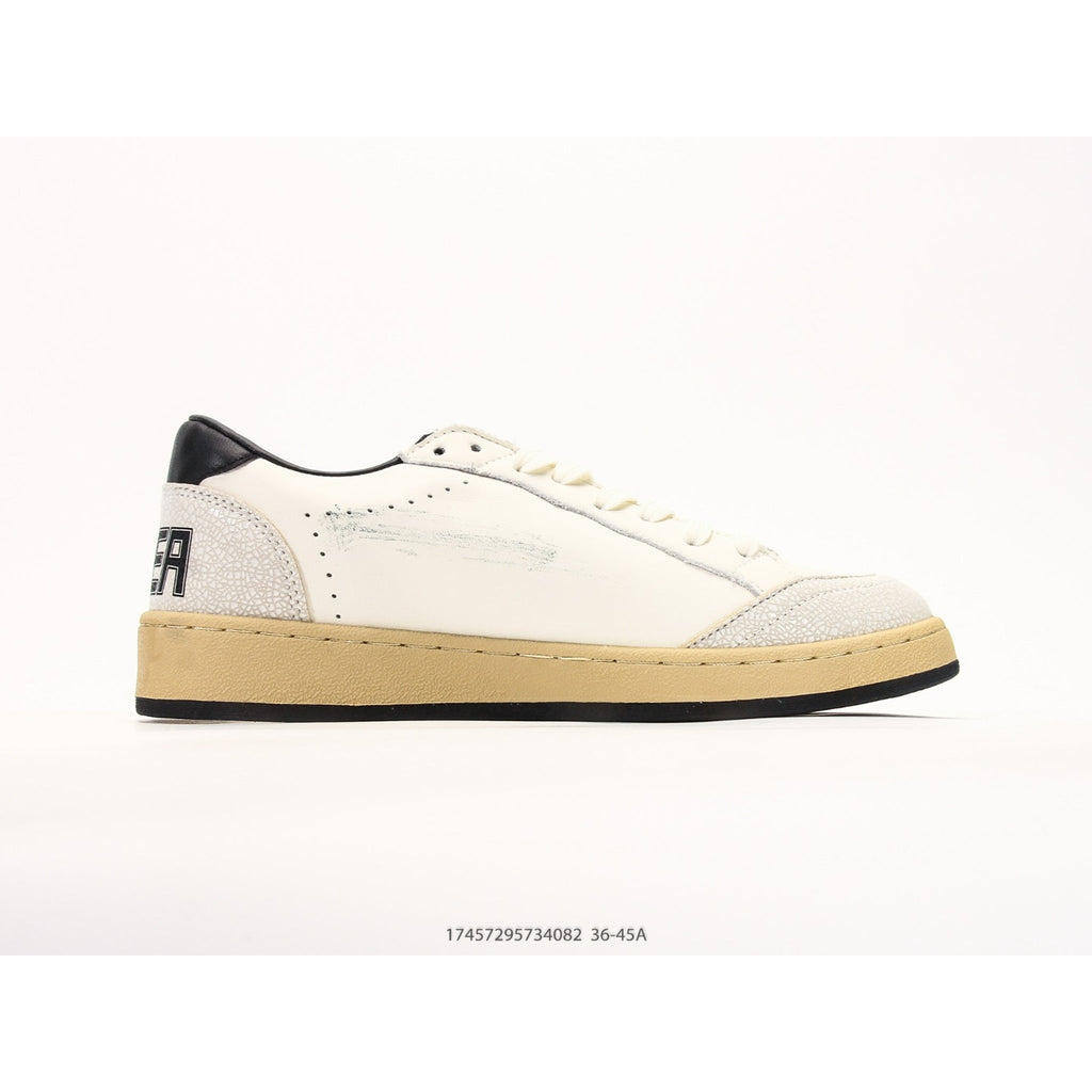 Ball Star Leather With Black Star Sneakers