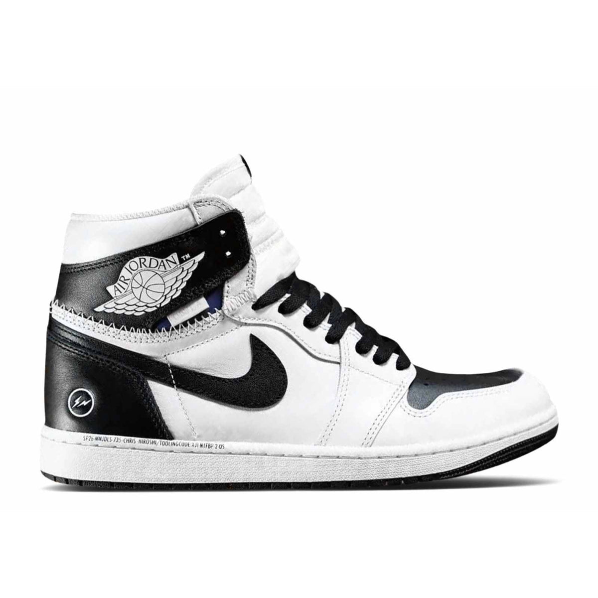 Jordan 1 Retro High OG SP Fragment x Union LA White Black
