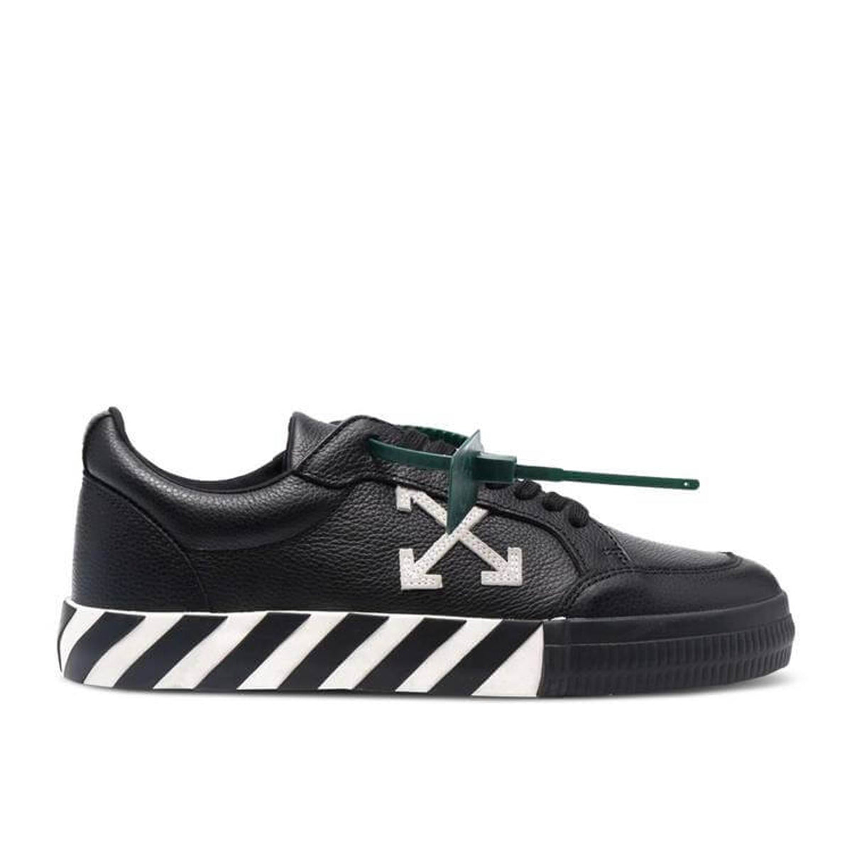Vulc Low Leather Black White SS22