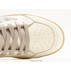 Ball-Star White Nappa Silver Glitter Star Heel