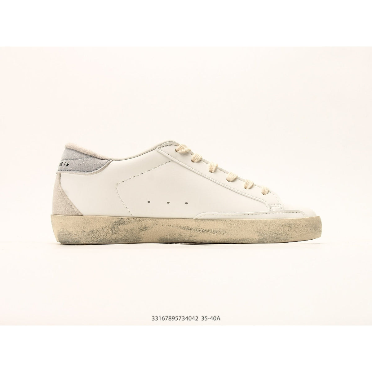 Super-Star LTD With Multicolor Glitter Star And Suede Heel Tab