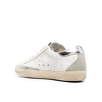 Super-Star Gold Glitter Star Silver Heel Tab