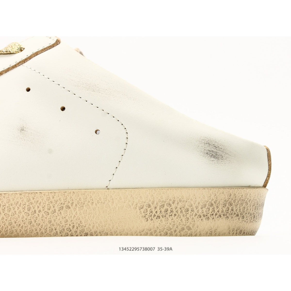 Super Star Sabot Low-Top Leather Sneakers