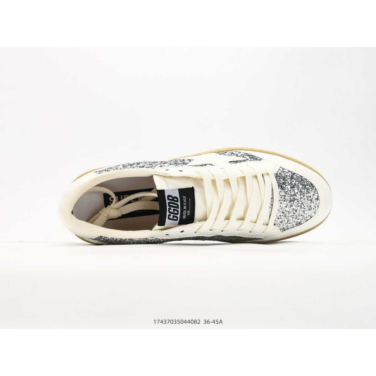 Ball Star – Platinium Glitter White