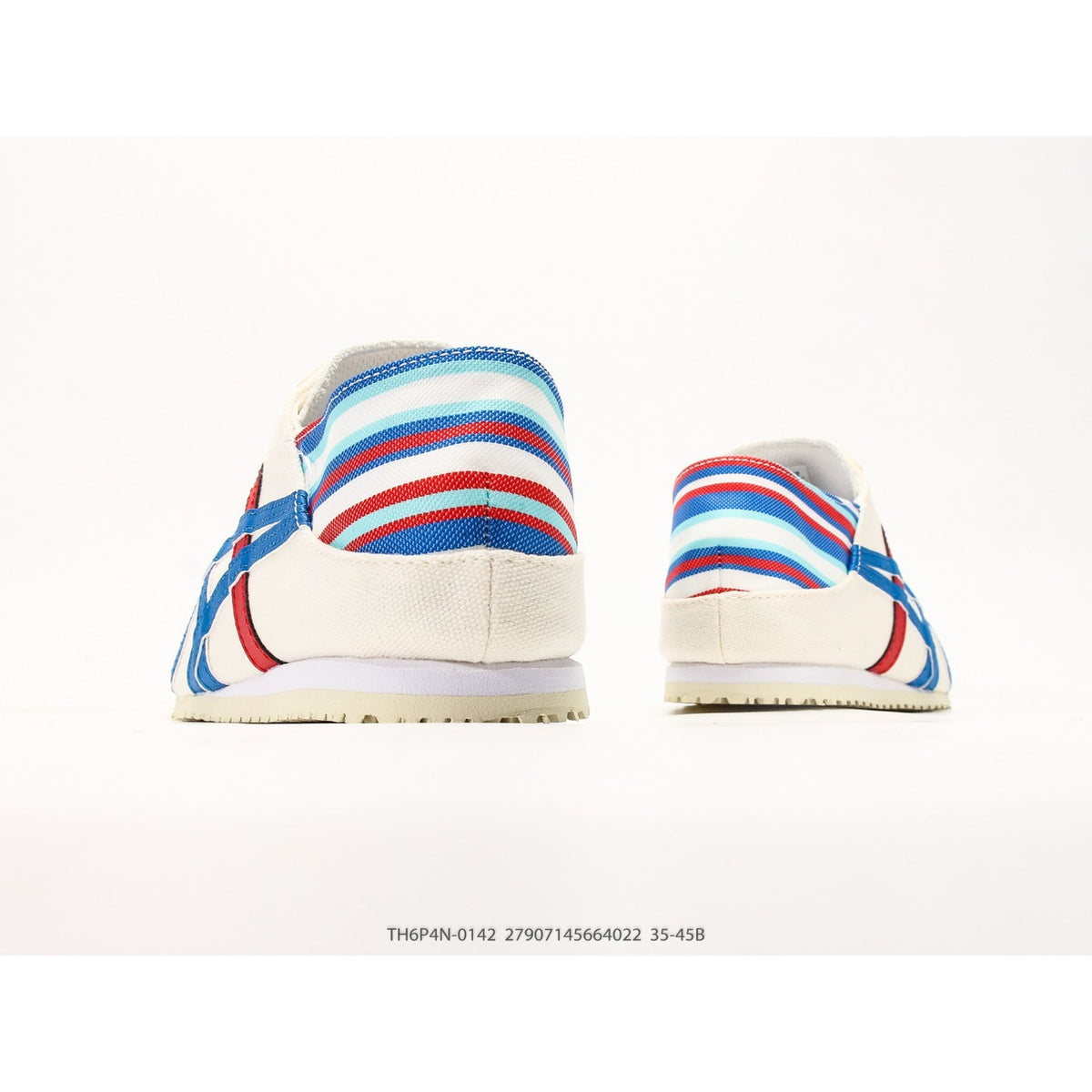 Mexico 66 Slip-On White Blue Red