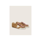 True-Star Tobacco Suede White Star Platinum Heel Tab