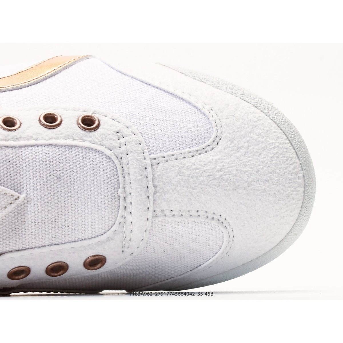 Mexico 66 Slip-On White Rose Gold