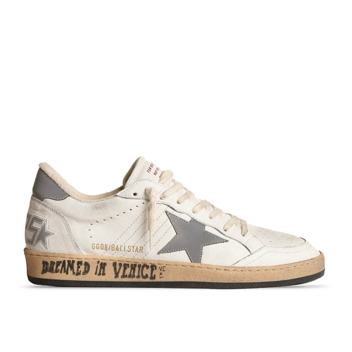 Ball Star Nappa White Gray Reflective Star