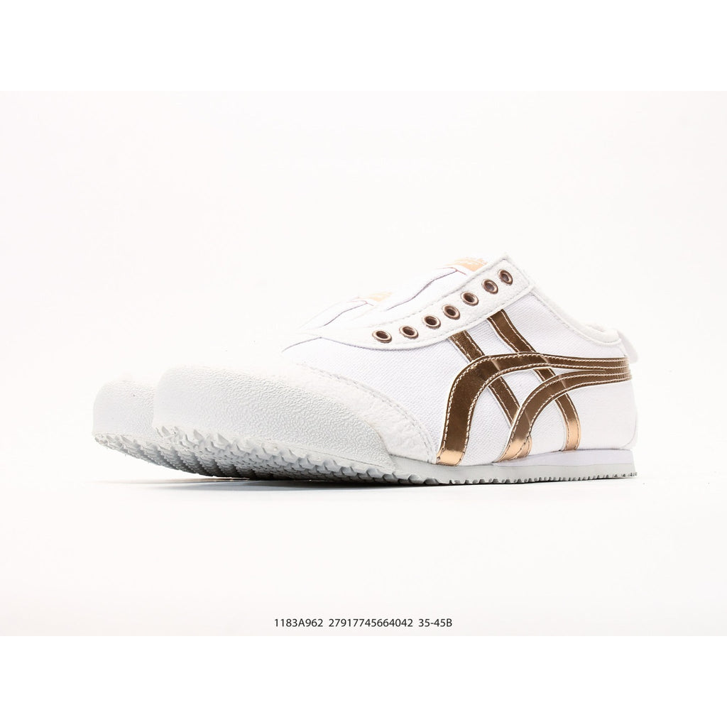 Mexico 66 Slip-On White Rose Gold