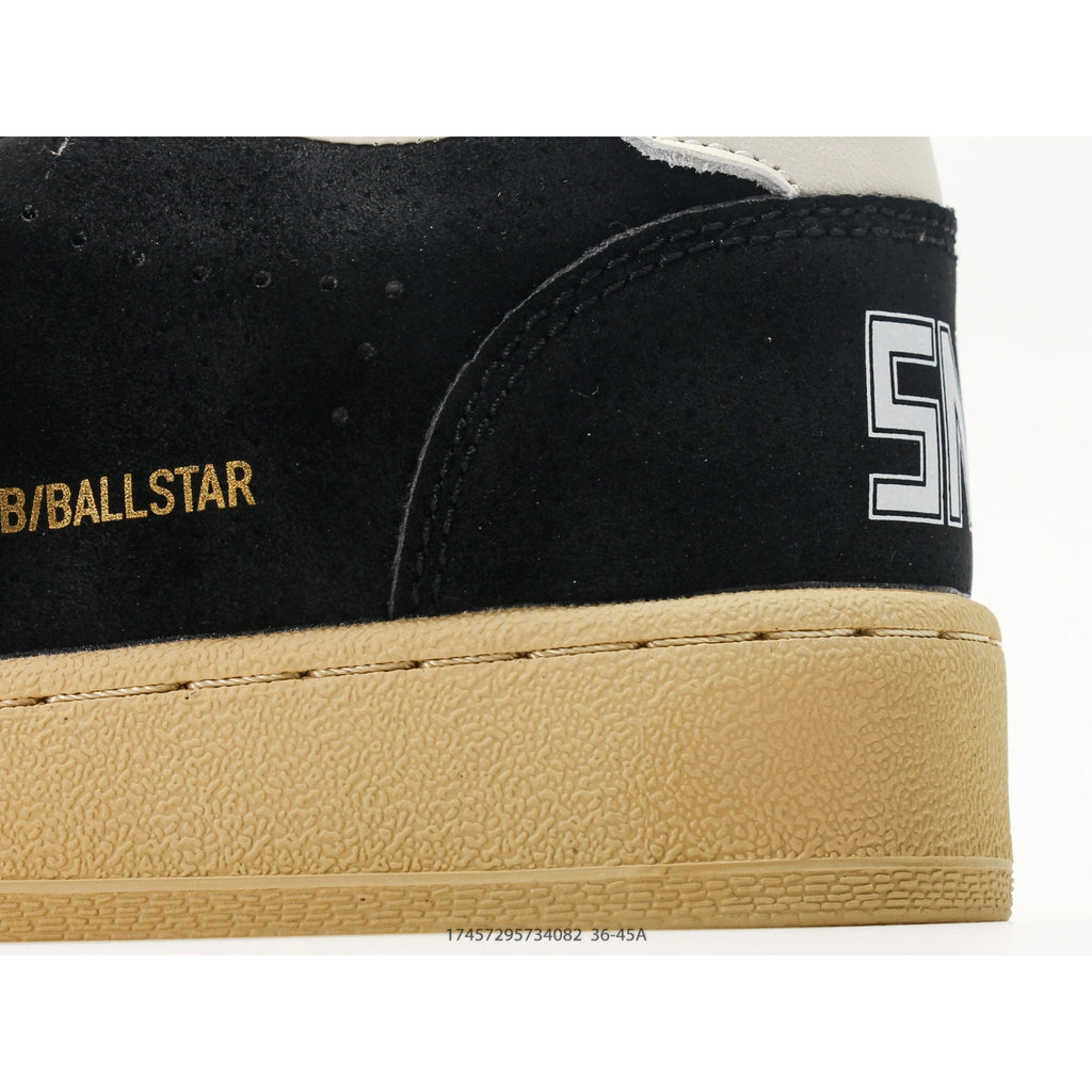 Ball Star Dark Blue Suede White Leather Star Dark Blue Heel Tab