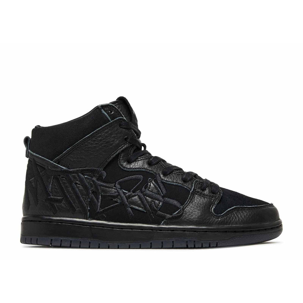 SB Dunk High FAUST Black Gold