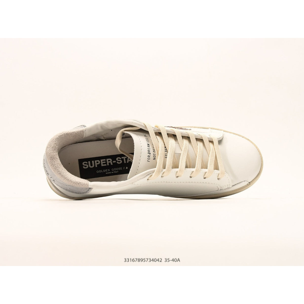 Super-Star LTD With Multicolor Glitter Star And Suede Heel Tab