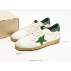 Ball Star Wishes In White Nappa Leather With Green Leather
