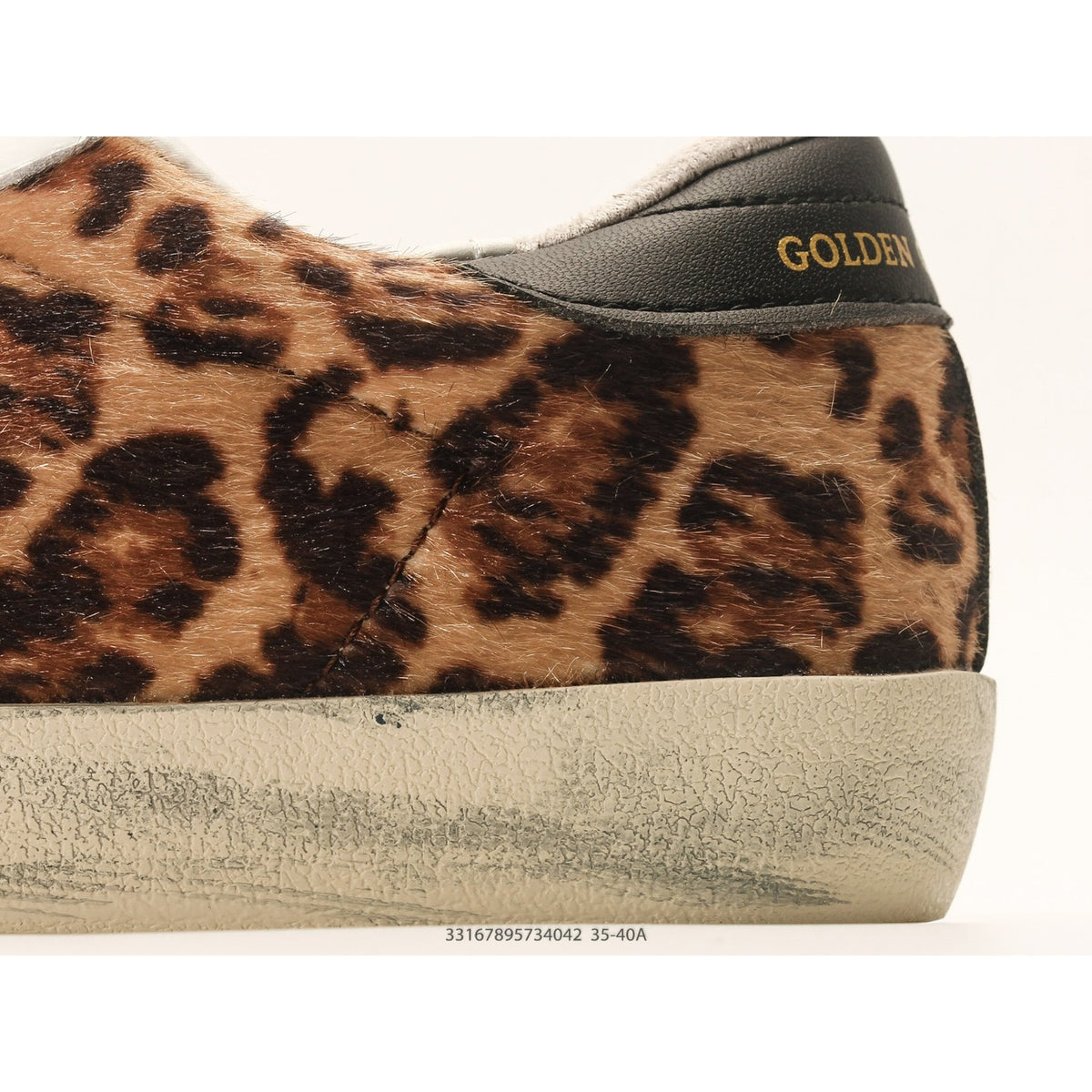 Super-Star In Leopard Print Leather
