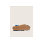 True-Star Teal Suede Black Star Cream Heel Tab