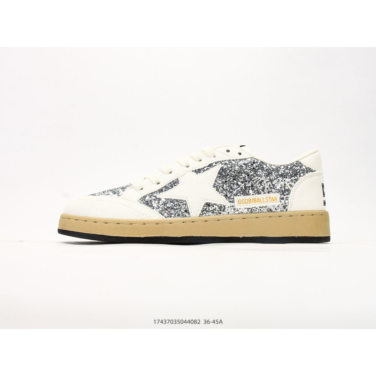 Ball Star – Platinium Glitter White