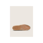 True-Star White Nappa Leather Gold Star Beige Suede Heel Tab