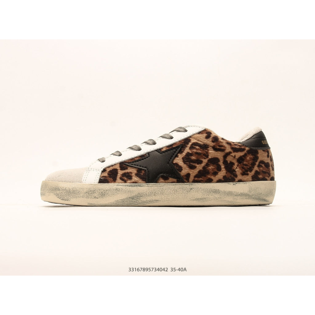Super-Star In Leopard Print Leather