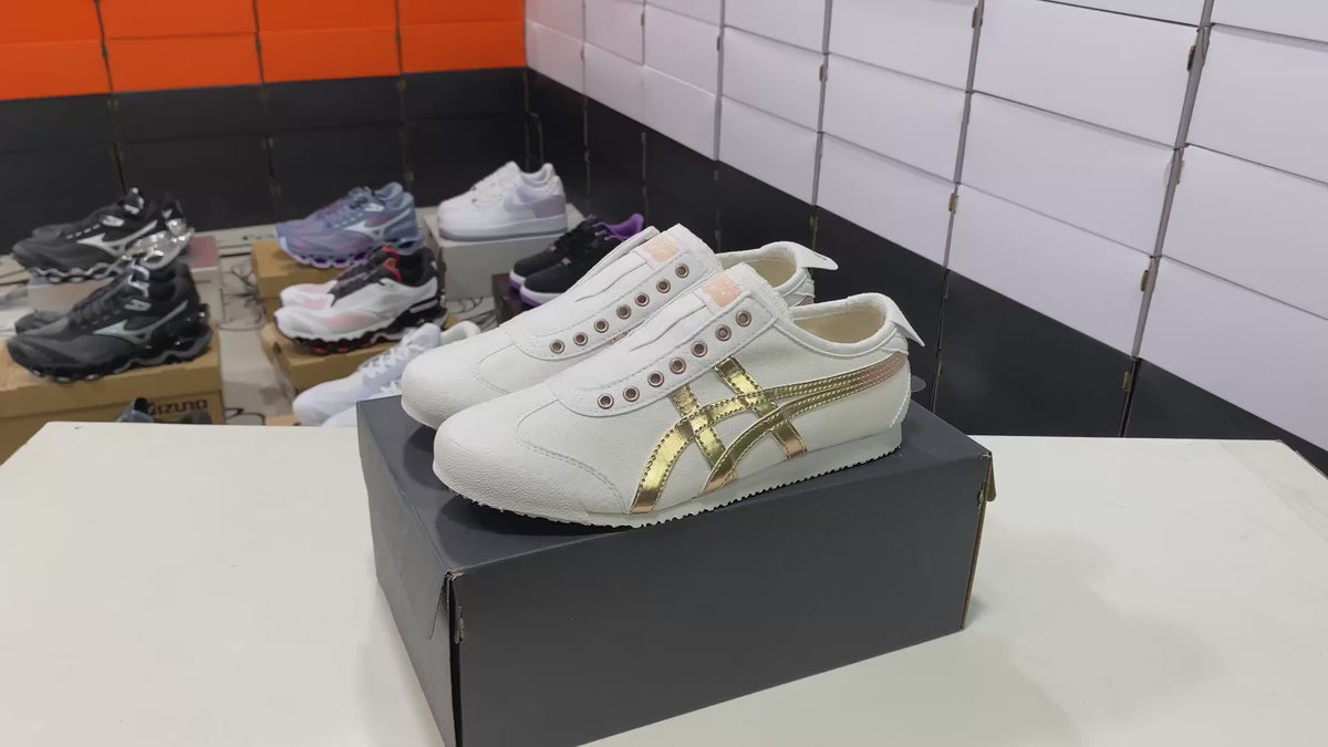 Mexico 66 Slip-On White Rose Gold